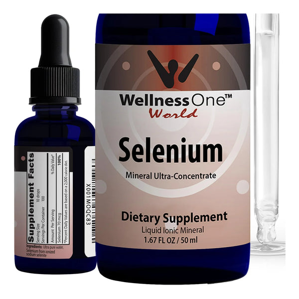 Gotas Líquidas De Selenio Ionizado 70 Mcg Antioxidante Cardiovascular E Inmunológico Vegano Sin Gluten