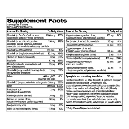 Tabletas Focus Factor Original De Concentración Vitamins180 Sin Sabor - Imagen 2