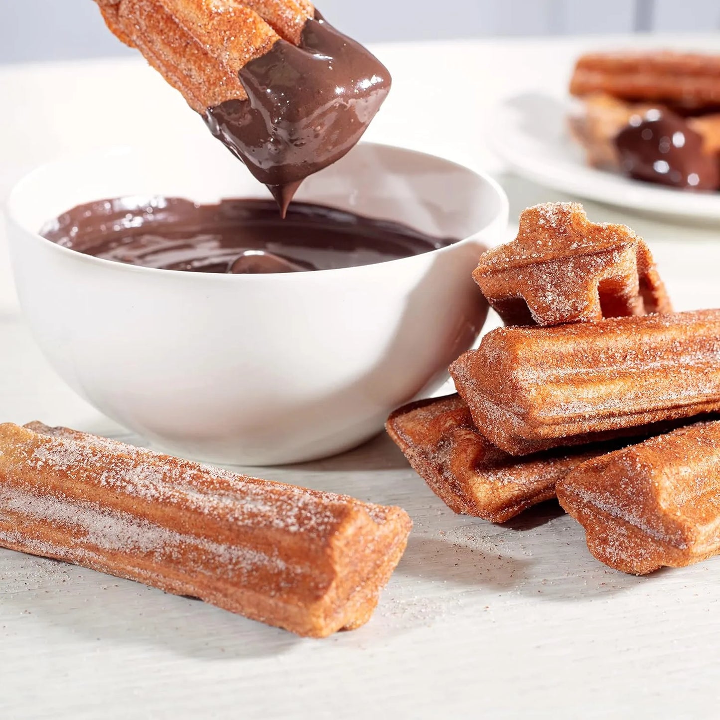 Maquina Para Empanadas Y Churros 4 Platos Extraibles Facil Rapido Y Delicioso