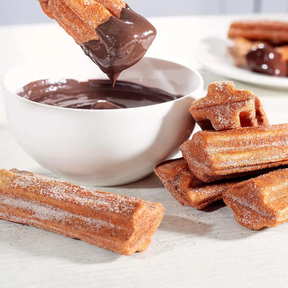 Maquina Para Empanadas Y Churros 4 Platos Extraibles Facil Rapido Y Delicioso