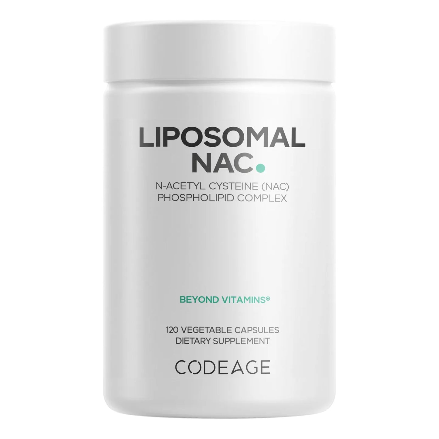Suplemento Liposomal NAC 120 Cápsulas Vegano Sin OMG Apoyo Inmunológico