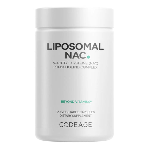 Suplemento Liposomal NAC 120 Cápsulas Vegano Sin OMG Apoyo Inmunológico