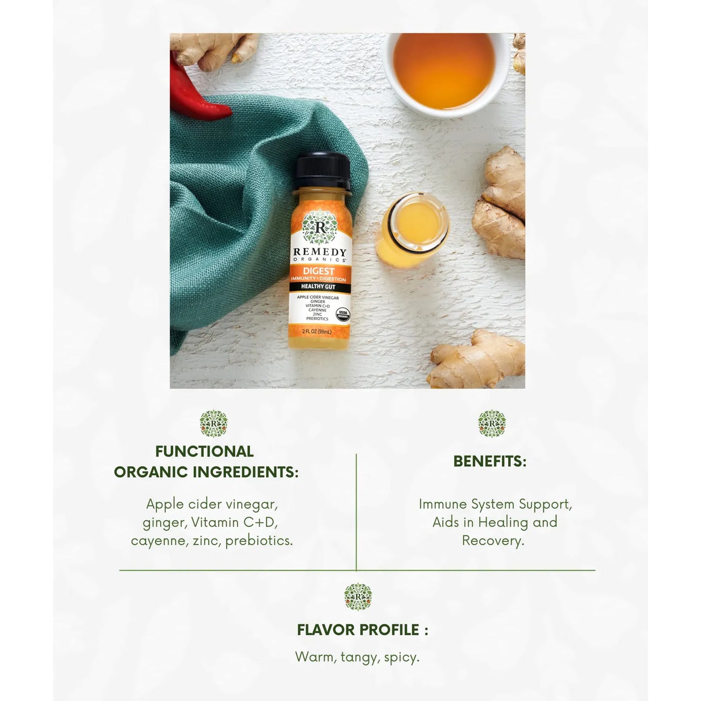 Immunity Plus Shot Pack De 12 Aumenta Energia Y Metabolismo Organico