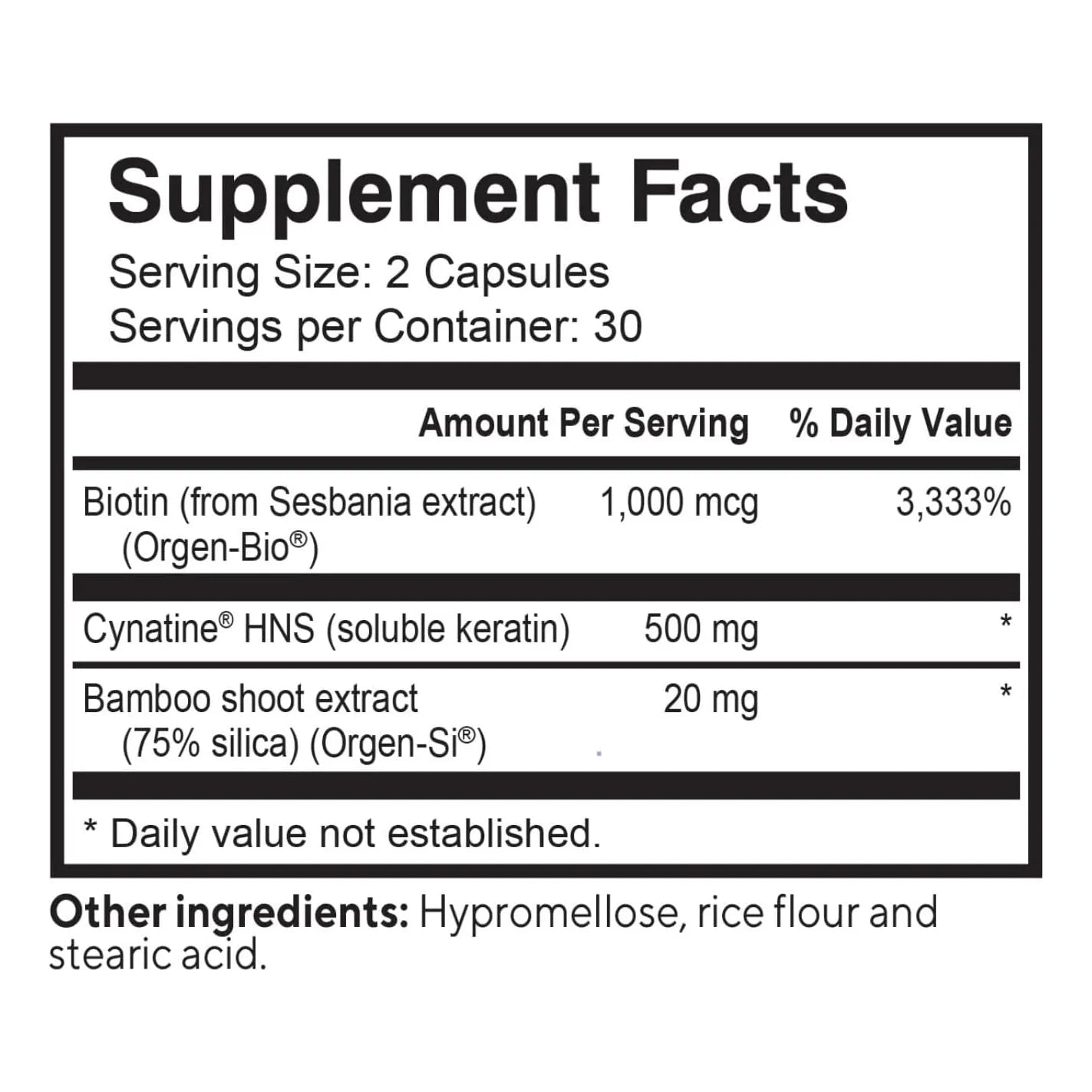 Capsulas De Quinatina Y Biotina Para Cabello Piel Y Uñas Fortalecidas 60 Vegetales