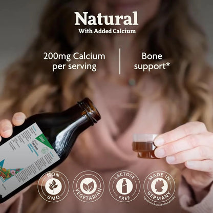 Líquido De Calcio Floradix 250 Ml Para Huesos Fuertes Y Salud Ósea