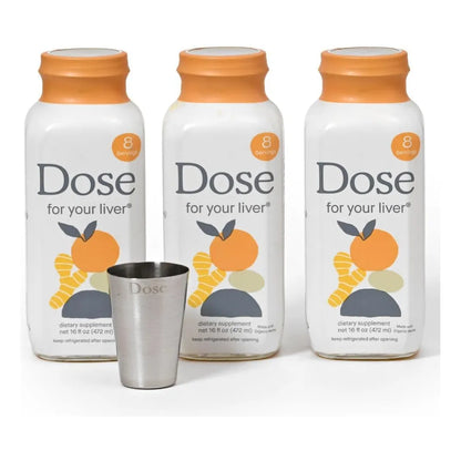Suplemento Hepatico Cardo Mariano Curcuma Diente De Leon Jengibre Naranja 3 Botellas 16 Oz