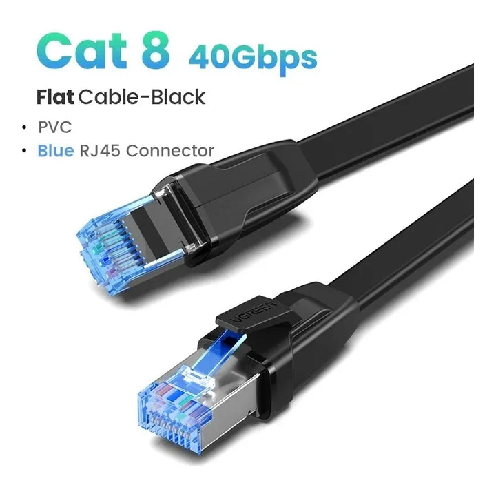 Cable Ugreen Cat 8 Ethernet Alta Velocidad 40gbps 3 Metros - Imagen 5