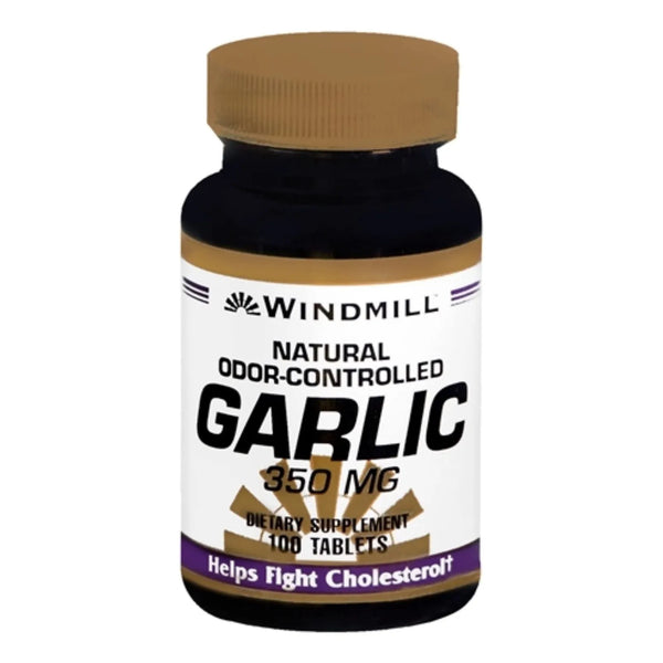Ajo En Cápsulas 350mg 100 Unidades Refuerza Salud Cardiovascular Sin Olor