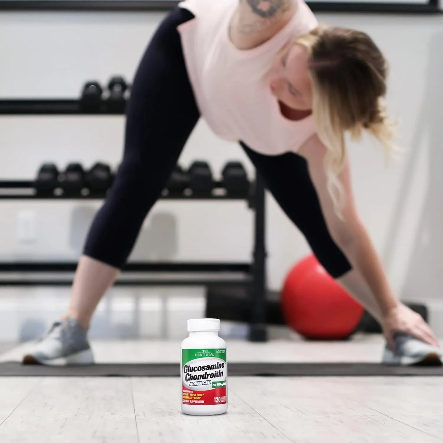 Tabletas Glucosamina Condroitina Avanzada 120 Unidades Salud Articular