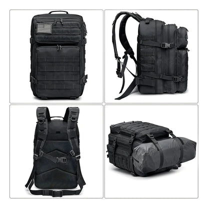 G4free Mochila Tactica Militar 40L 3 Dias Resistente Ajustable Multibolsillos