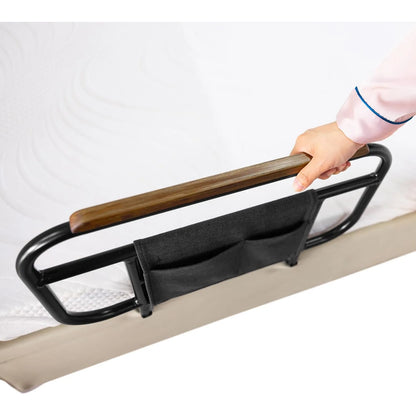 Riel Lateral De Cama Ajustable Seguridad Y Almacenamiento Facil Instalacion