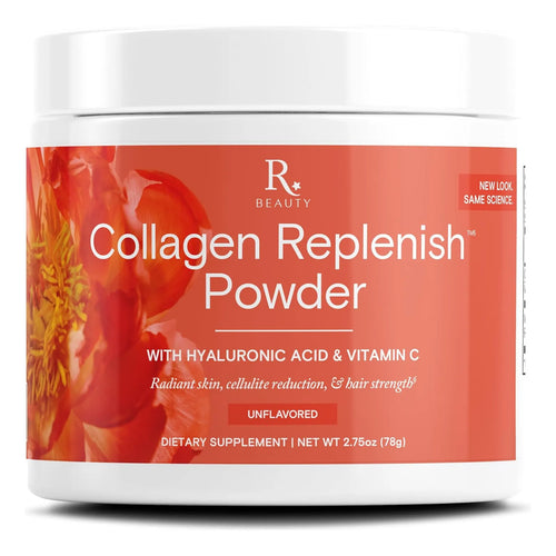 Polvo De Colageno Acido Hialuronico Vitamina C Piel Radiante Cabello Fuerte