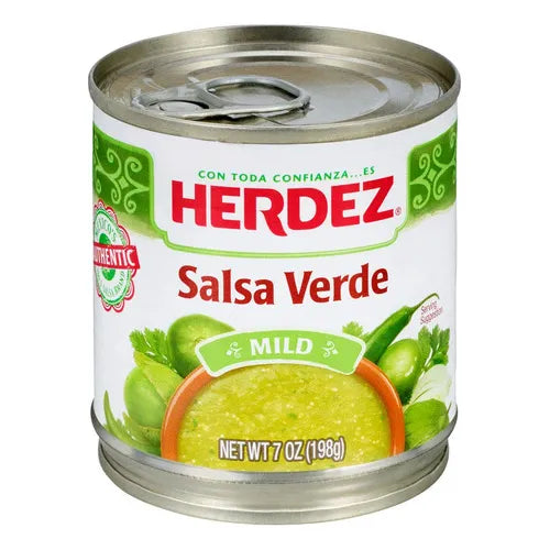 Herdez Salsa Verde Suave 7 Onzas Sabor Auténtico Y Práctico
