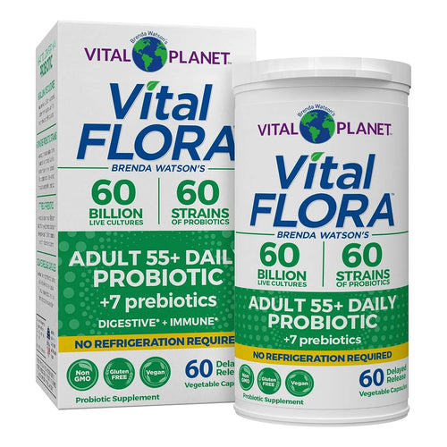 Probiótico Diario 60 Mil Millones UFC Para Adultos Mayores Vital Flora