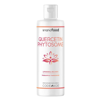Quercetina Liposomal 1000 Mg Sabor Piña Mandarina Apoyo Inmunologico 3 Meses