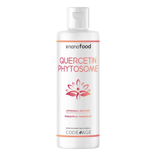 Quercetina Liposomal 1000 Mg Sabor Piña Mandarina Apoyo Inmunologico 3 Meses