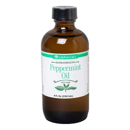 Aceite De Menta Natural Lorann Sabor 118 Ml Botella Super Concentrado
