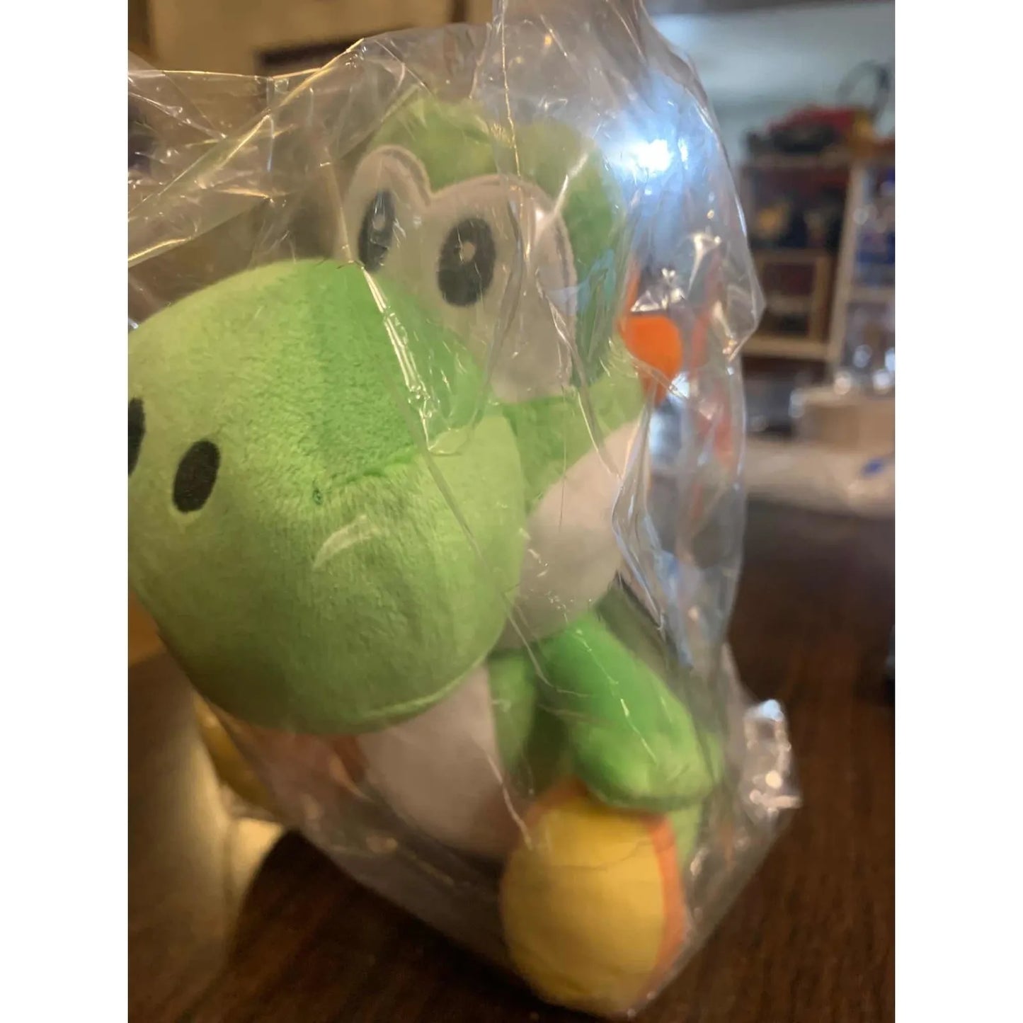 Peluche Little Buddy Super Mario All Star Collection Yoshi Con Luces Multicolor