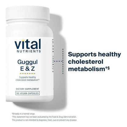 Guggul E Z Cápsulas Veganas Para Colesterol Saludable Vital Nutrients