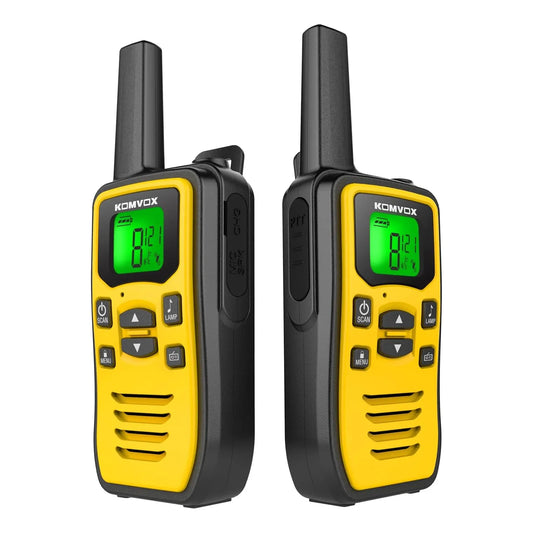 Walkie Talkies Profesionales Recargables Largo Alcance 36 Canales NOAA USB-C