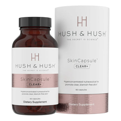 SkinCapsule Clear+ Suplemento Vegano Para Acné Con Vitamina A Y Cúrcuma