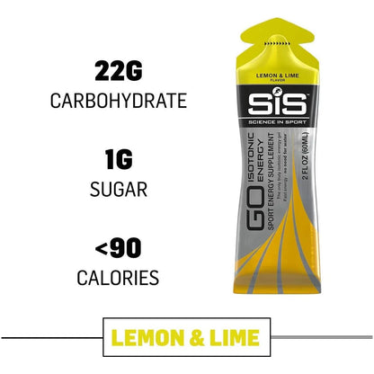 Gel Energético Isotónico Sis Tropical X6 Und Carbohidratos Rápidos Sin Azúcar