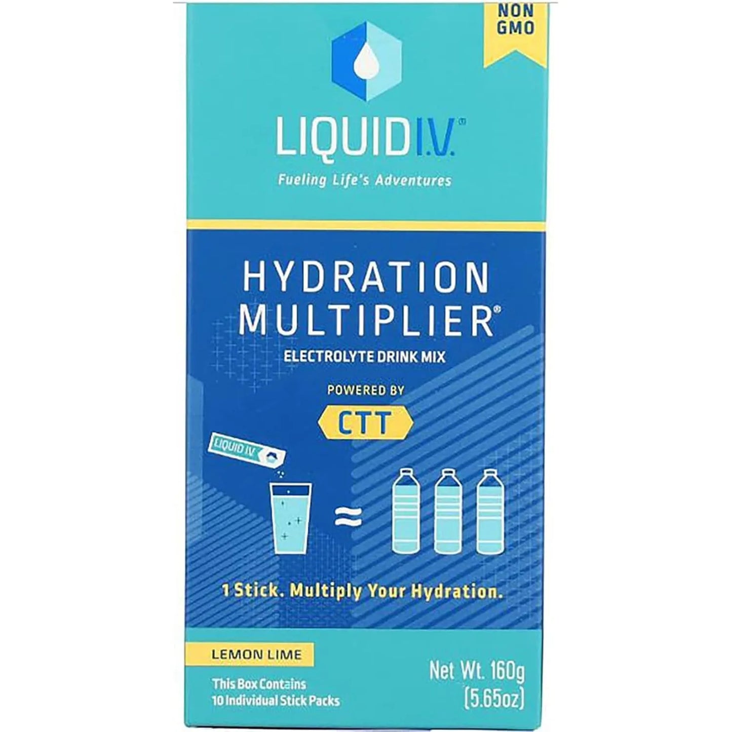 Hidratacion Liquida Multiplicadora Limon 10 Unidades 15.75 G Importado Estados Unidos