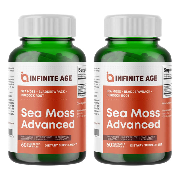 Capsulas De Musgo Marino Irlandes 1250 Mg 102 Vitaminas Vegano Efectivo