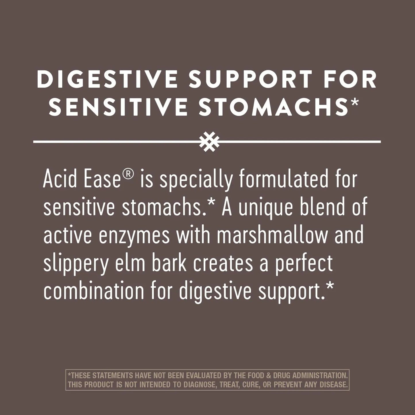 Natures Way Acid Ease Suplemento Digestivo 180 Capsulas Veganas Estomago Sensible