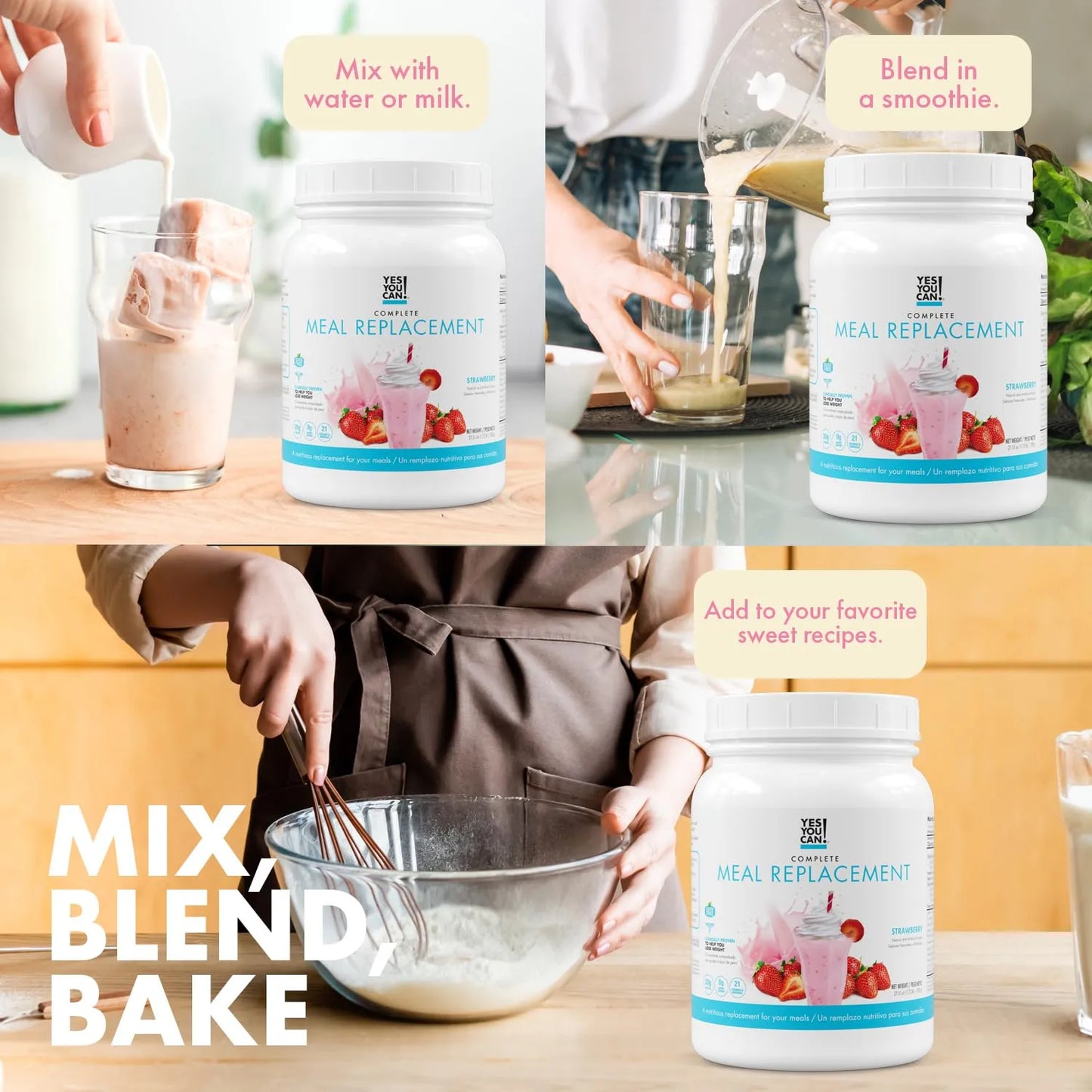 Batido Nutritivo Completo 30 Porciones 20G Proteína 0 Azúcar Sabores Variados