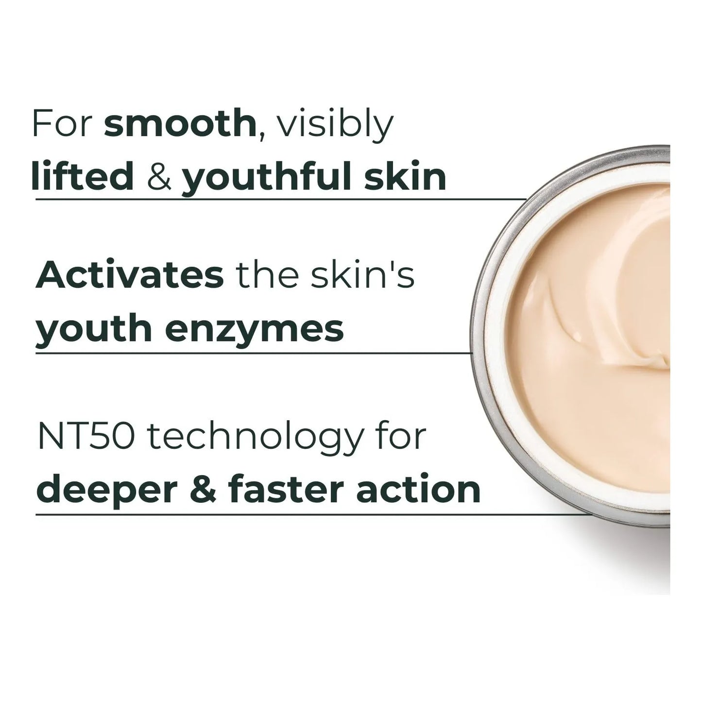 Crema Facial Resveratrol Pépt Antienvejecimiento Reafirmante E Hidratante