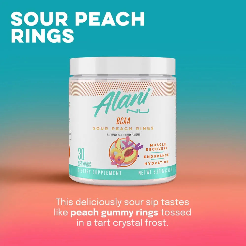 BCAA Energético En Polvo Sabor Frutal 300g Recuperación Muscular Sin Calorías