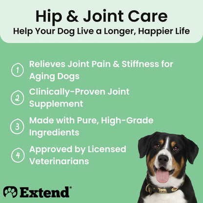Suplemento Para Perros Glucosamina Con Msm Cuidado Articular Importado Eeuu