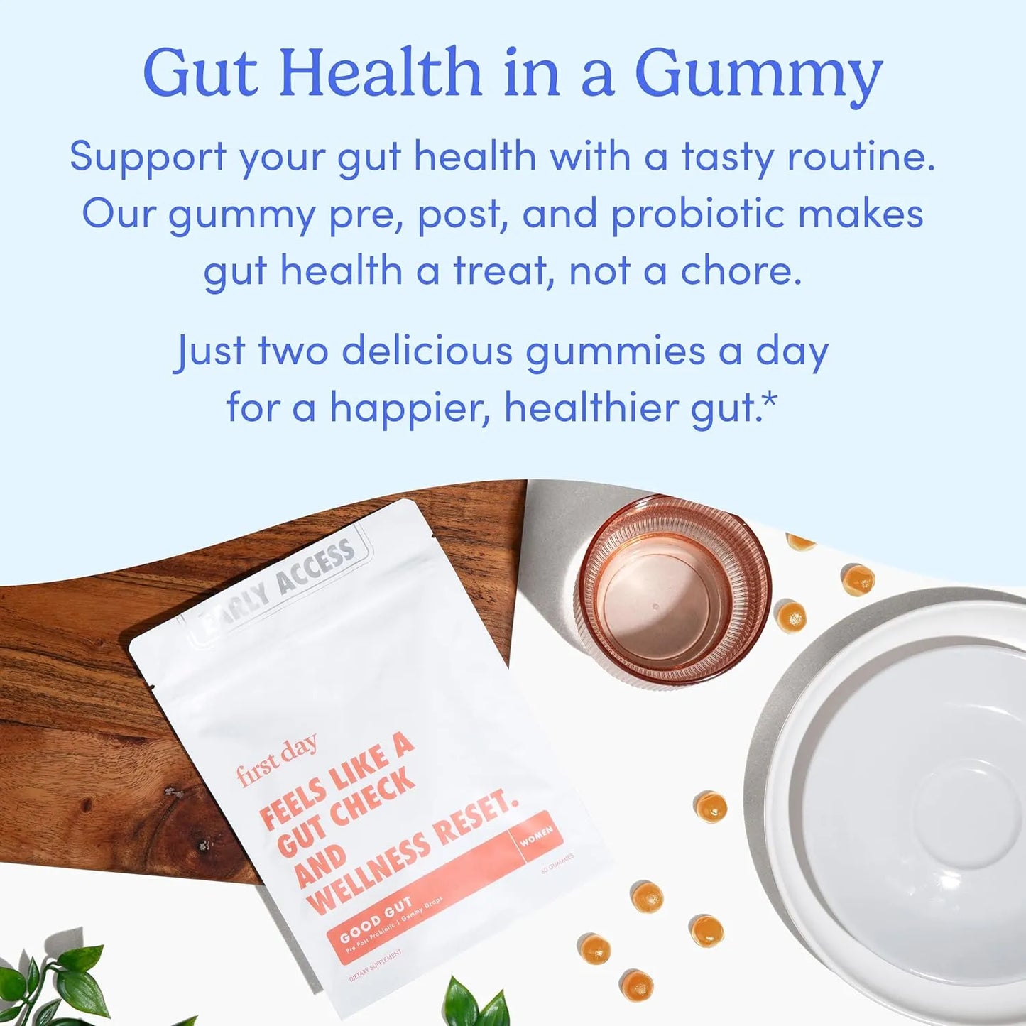 Gomitas Tribióticas First Day Para Mujer Salud Digestiva E Inmunológica