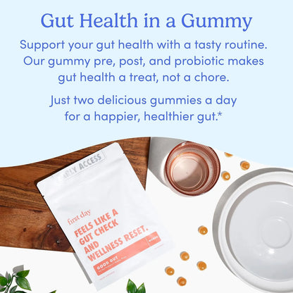 Gomitas Tribióticas First Day Para Mujer Salud Digestiva E Inmunológica