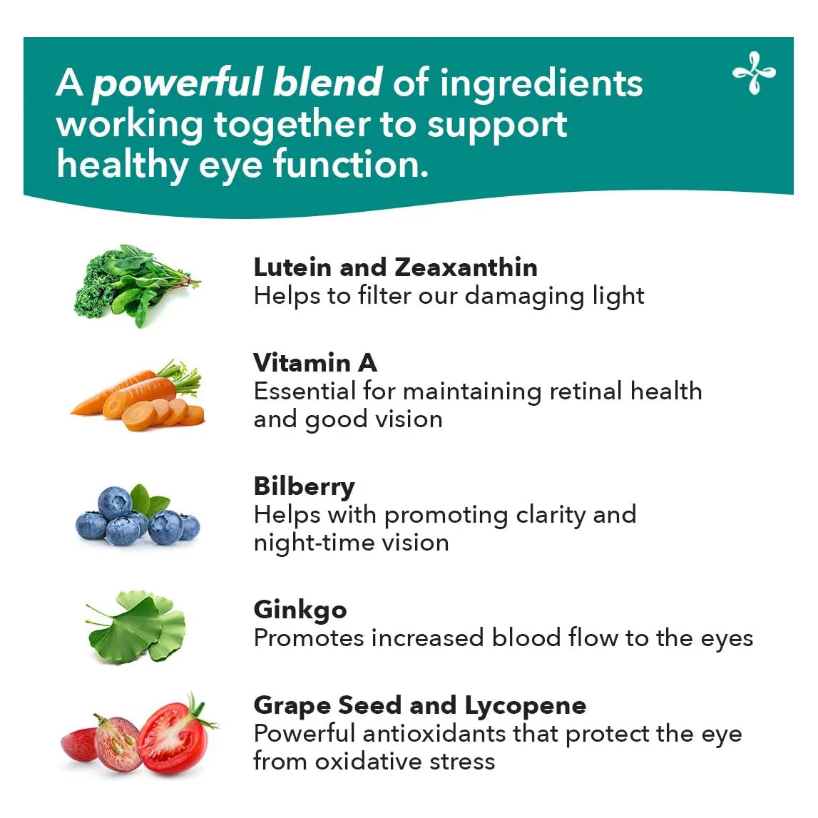 VisibiliT Eye Complejo Ocular Con Antioxidantes 60 Capsulas Mejora Vision Nocturna Y Alivia Fatiga