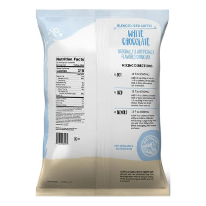 Mezcla Para Café Helado Big Train Sabor Moca Blanca 1kg Preparación Instantánea