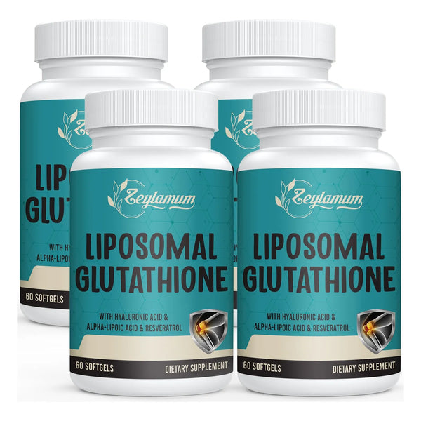 Capsulas Blandas Glutation Liposomal 2400 Mg Absorcion Maxima Antioxidante Piel