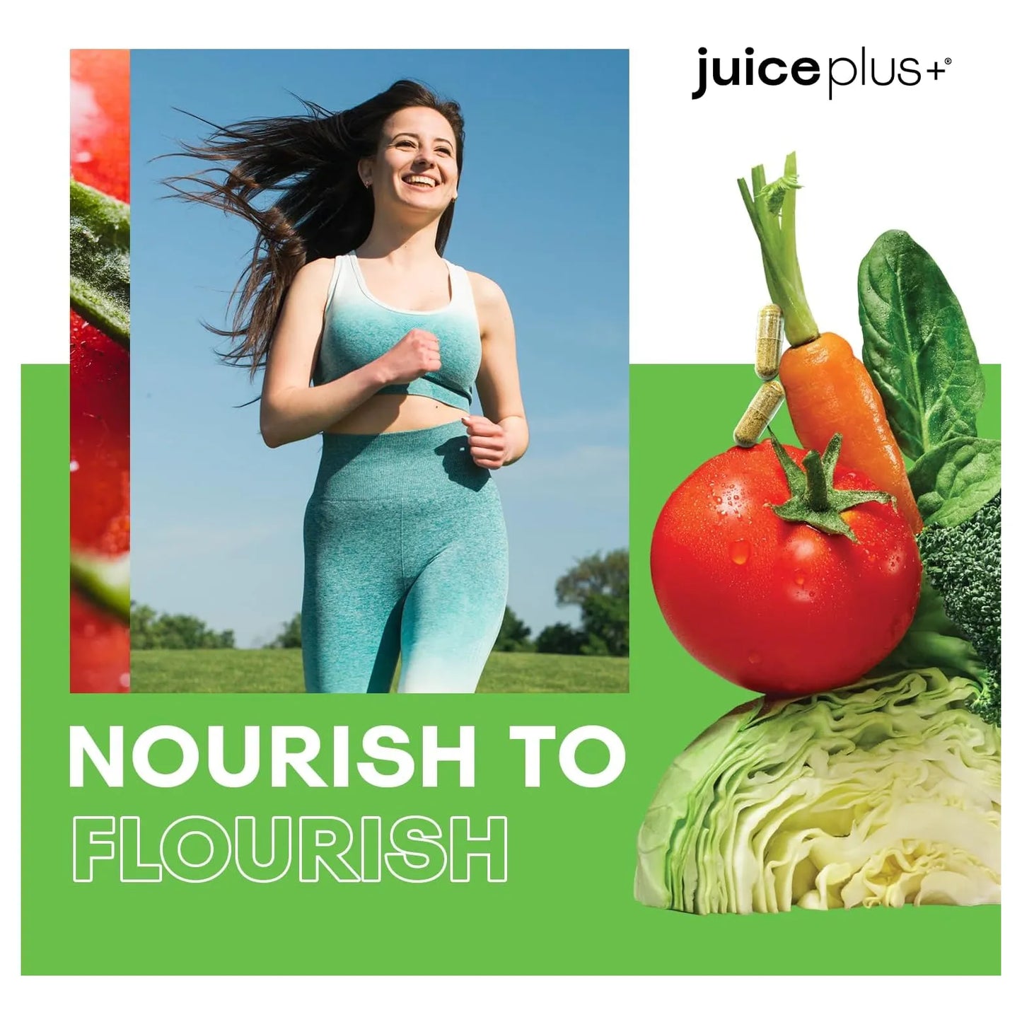 Mezcla De Verduras En Capsulas Nutricion Completa Vegano Sin OMG 120 Unidades