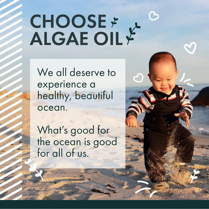 Aceite Algas Omega 3 Dha Vegano Desarrollo Cerebral Lactancia Freshfield