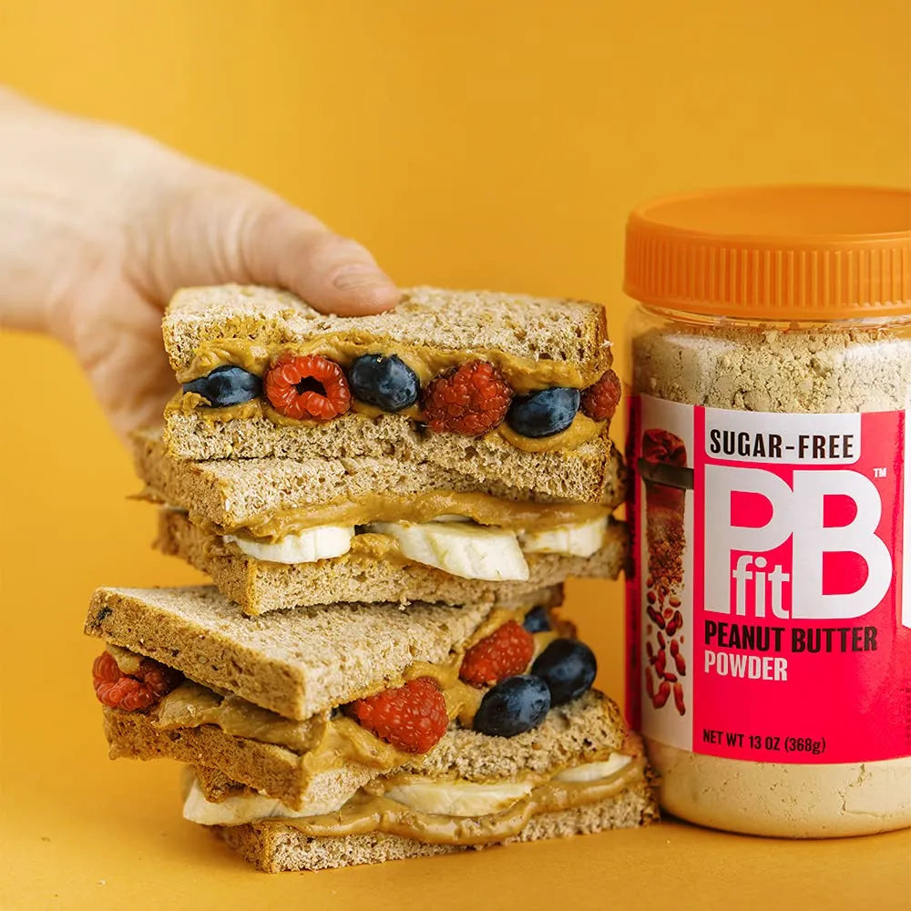 Pbfit Mantequilla De Mani En Polvo Sin Azucar 368g Importada 90 Menos Grasa