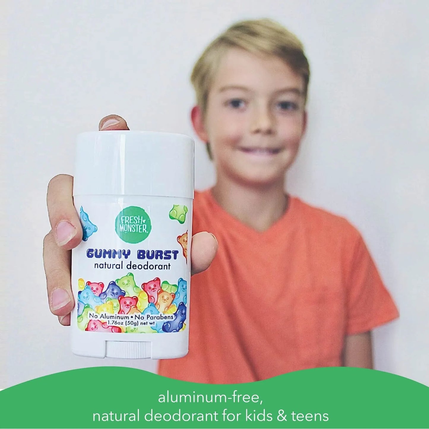 Desodorante Natural Fresh Monster Hipoalergenico Para Niños Sin Aluminio