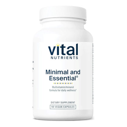 Multivitaminico Minimalista Esencial Diario Antioxidante Sin Hierro 90 Capsulas
