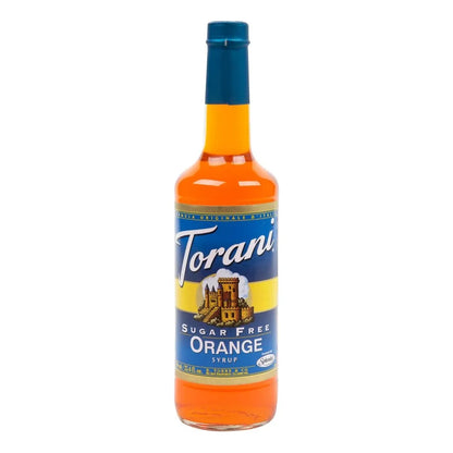 Sirope Natural Naranja 750 Ml Sin Azúcar Ideal Para Bebidas