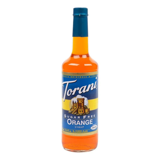 Sirope Natural Naranja 750 Ml Sin Azúcar Ideal Para Bebidas