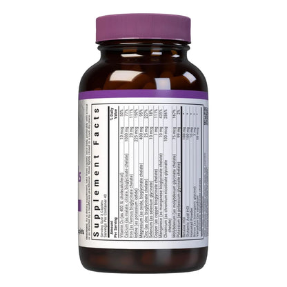 Multiminerales Quelados Alta Potencia Bluebonnet Nutrition 120 Comprimidos
