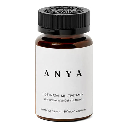 Multivitamínico Posnatal ANYA 30 Cápsulas Recuperación Lactancia Vegano
