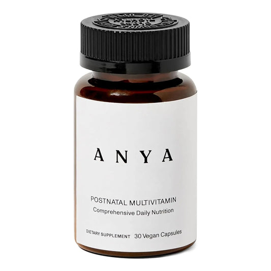 Multivitamínico Posnatal ANYA 30 Cápsulas Recuperación Lactancia Vegano