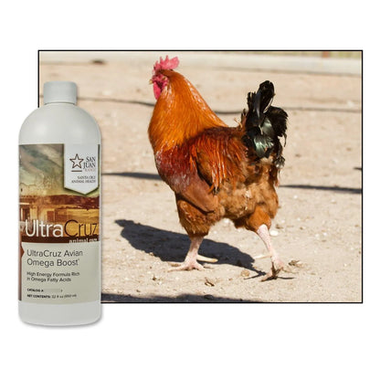 Suplemento Omega Boost Para Aves De Corral 946 Ml Enriquecido Con Ácidos Grasos Y Vitamina E