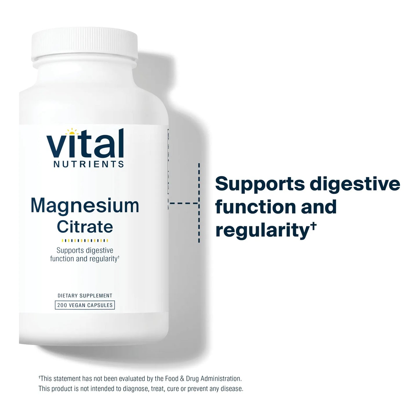 Citrato De Magnesio 150 Mg Promueve Relajación Salud Huesos Corazón Vegano